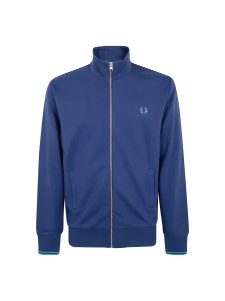 Bluza rozpinana Fred Perry niebieska
