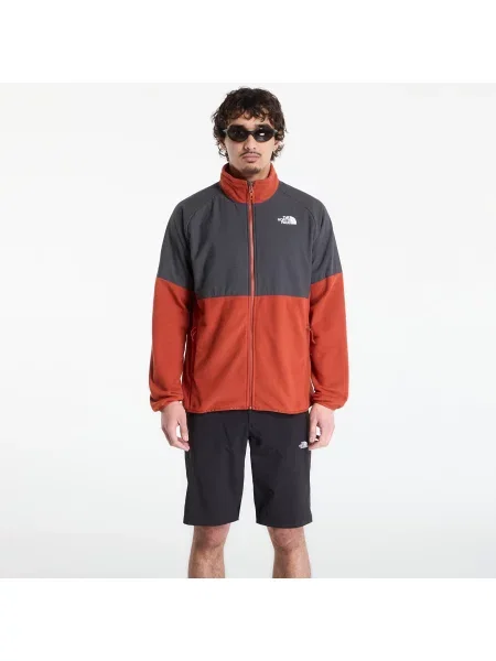 Jachetă The North Face Glacier Heavyweight Full Zip Jacket Iron Clay/ Asphalt Grey L gri