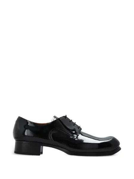 Pantofi Maison Margiela cu șireturi din piele negru