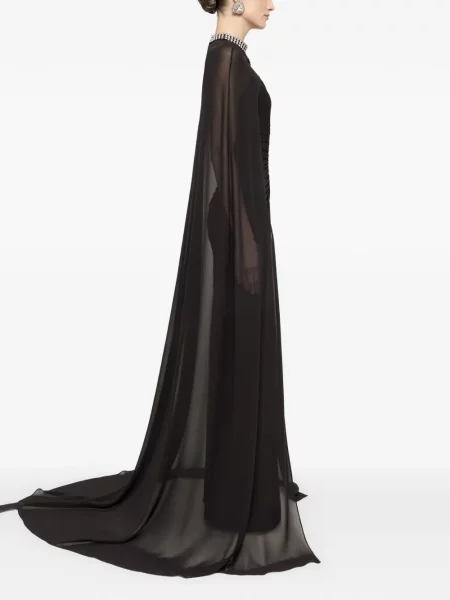 Rochie maxi Nissa de costum negru