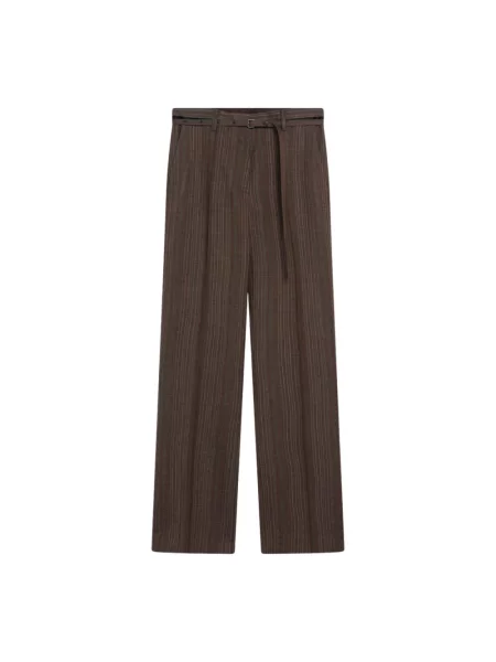 Spodnie Dries Van Noten brązowe