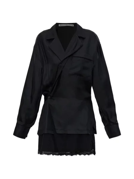 Rochie mini Alexander Wang plic de costum mini negru