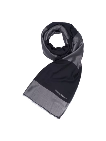 Szal Emporio Armani czarna