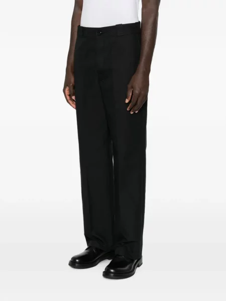 Pantaloni Prada cu autograf negru