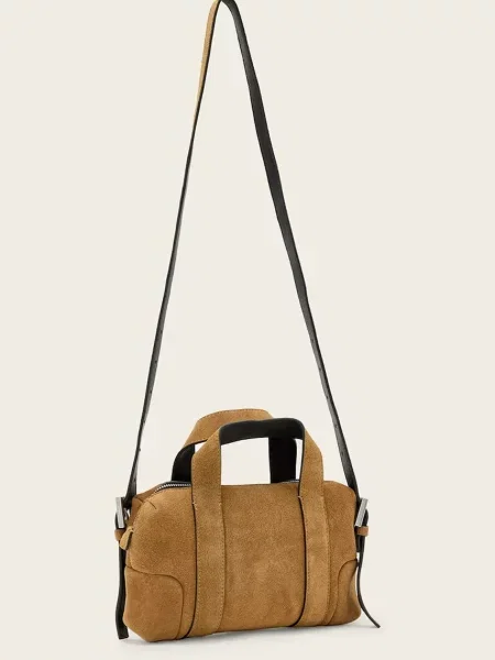 Замшевая сумка Allsaints