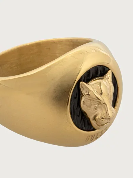 Guess печатка з нержавіючої сталі PANTHER