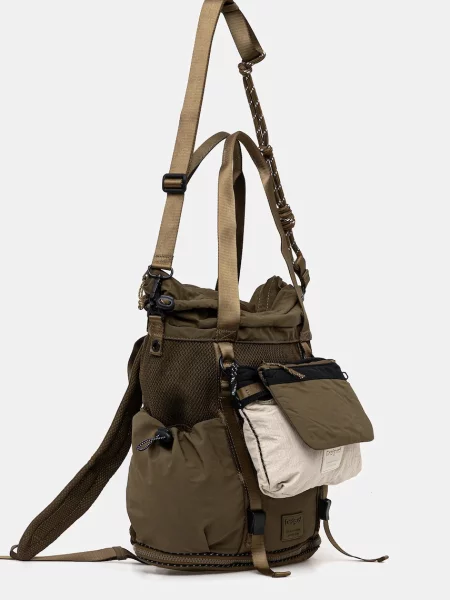 Рюкзак Desigual BASIC MODULAR DISCOV великий однотонний зелений