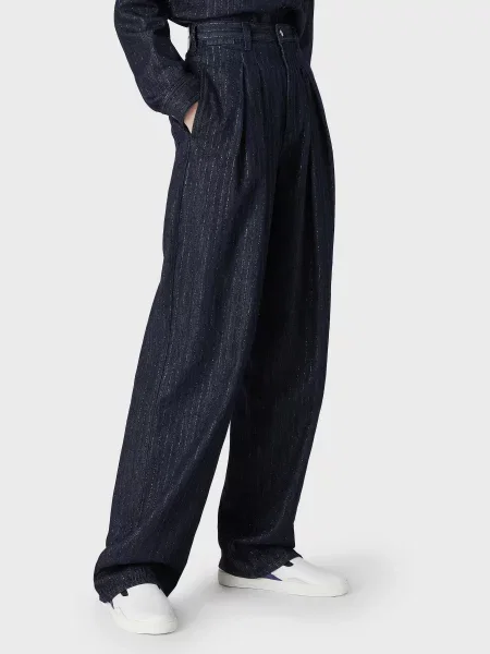 Emporio Armani Джинси кльош синій