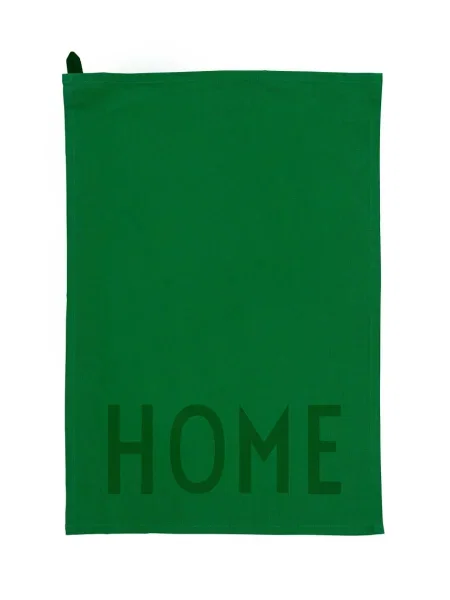 Design Letters Комплект кухненски кърпи 2 броя зелено