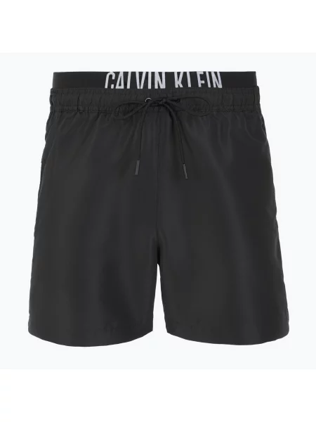 Plavecké šortky Calvin Klein Intense Power Medium Double WB pvh black černé