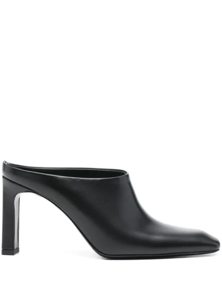 Papuci tip mules Toteme din piele negru