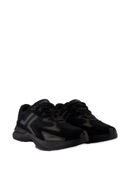 Sneakerși Lanvin plasă negru