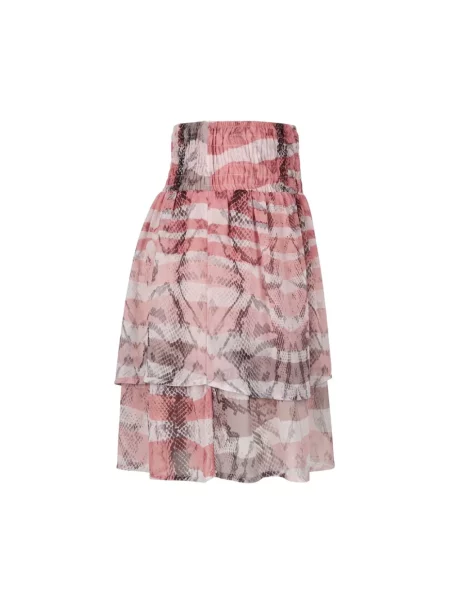 Spódnica mini Trussardi różowa