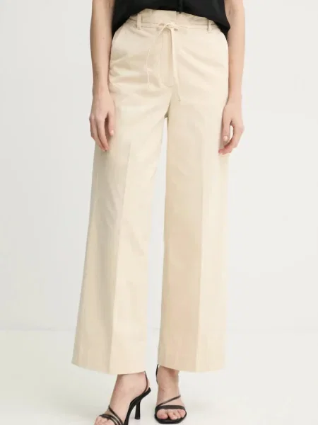 Day Birger et Mikkelsen pantaloni de Jade lat high waist bej