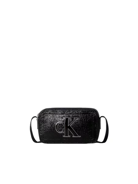 Calvin Klein Geantă de umăr negru alb
