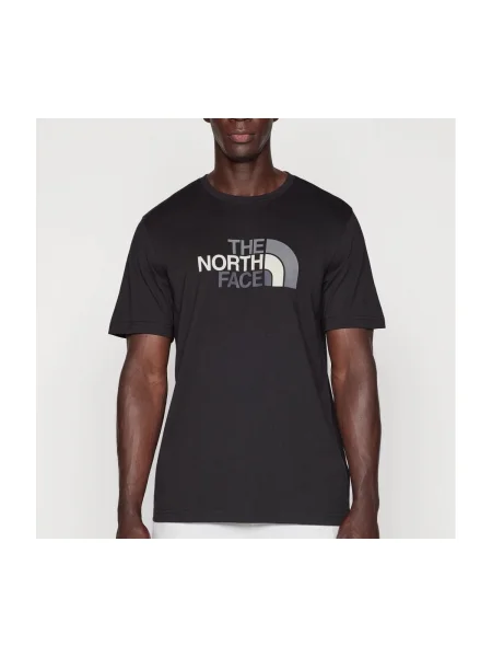 THE NORTH FACE Tricou EASY gri deschis alb negru