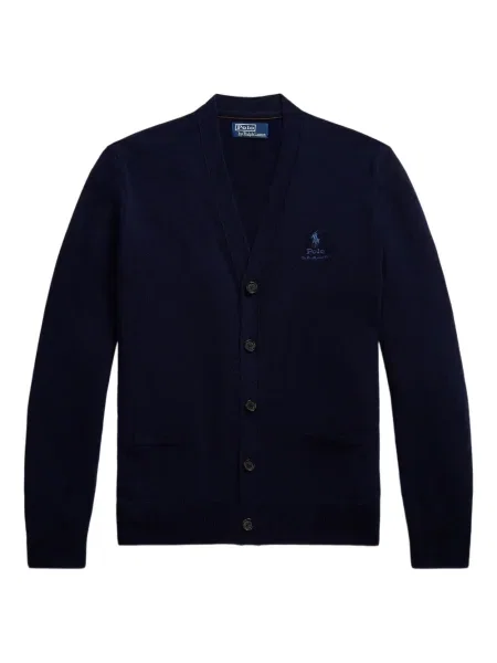 Μικρός κασκέτο Polo Ralph Lauren με χαμηλή μέση υφαίνω διαγωνίως πράσινο