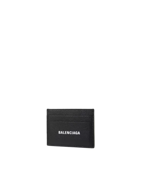 Portfel Balenciaga Cash skórzany czarny