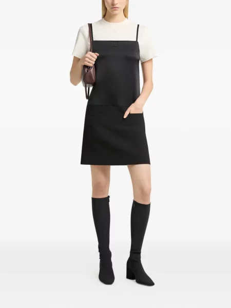 Rochie mini Courreges negru