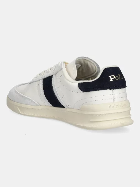 Kožené tenisky Polo Ralph Lauren Heritage Aera bílé