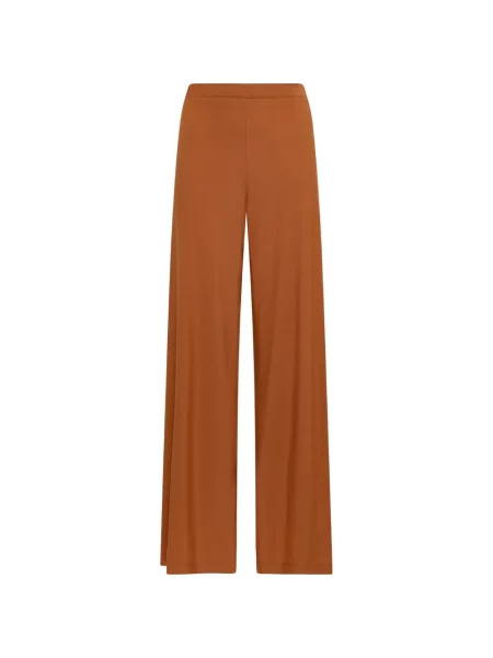 Pantaloni Maliparmi din jerseu maro