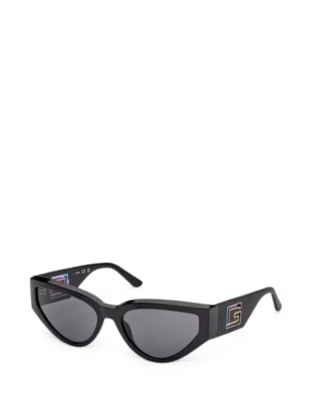 Sunčane naočale Guess Eyewear s autogramom crna