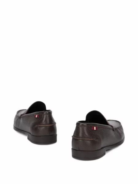Pantofi loafer Bally din piele maro