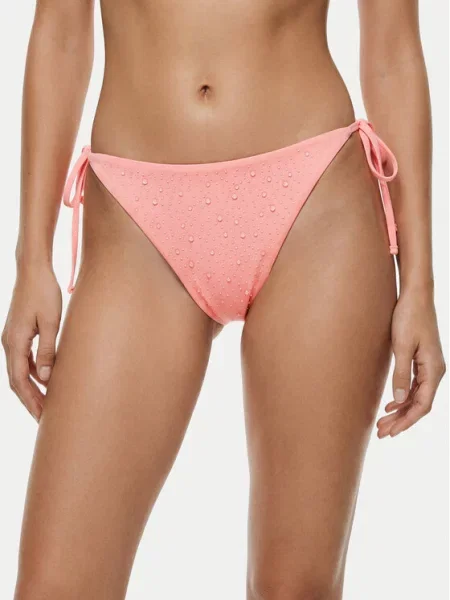 Guess Dół od bikini różowy