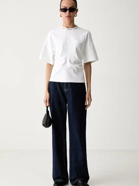 Calvin Klein Jeans Tricou alb