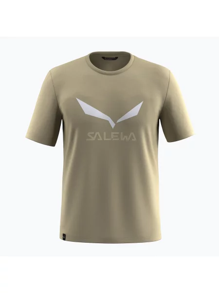 Tricou bărbați Salewa Solidlogo Dry quicksand