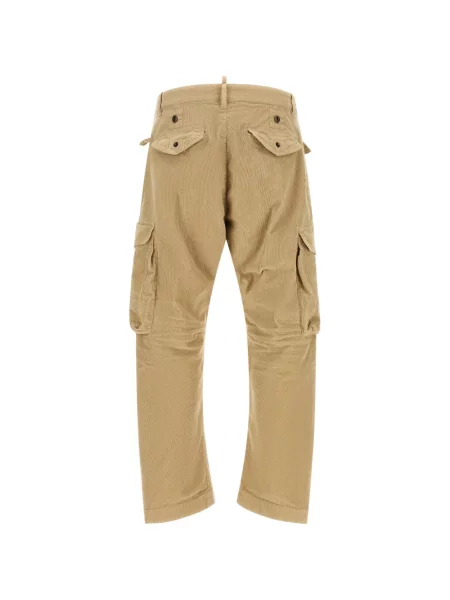 Pantaloni cargo Dsquared2 de catifea cord