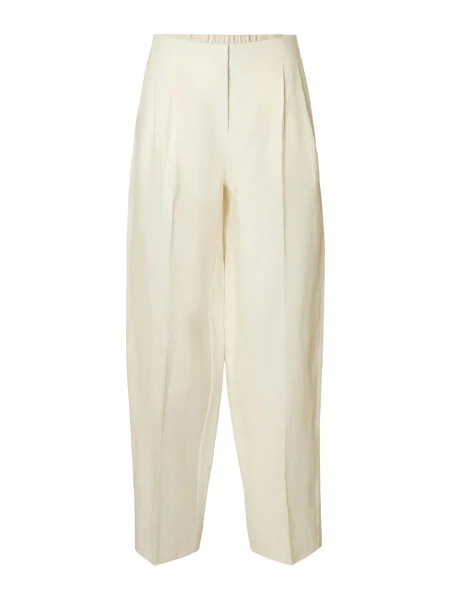 Pantaloni Selected Femme bej