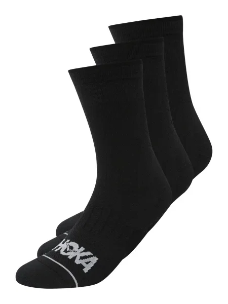 HOKA Športne nogavice črna bela