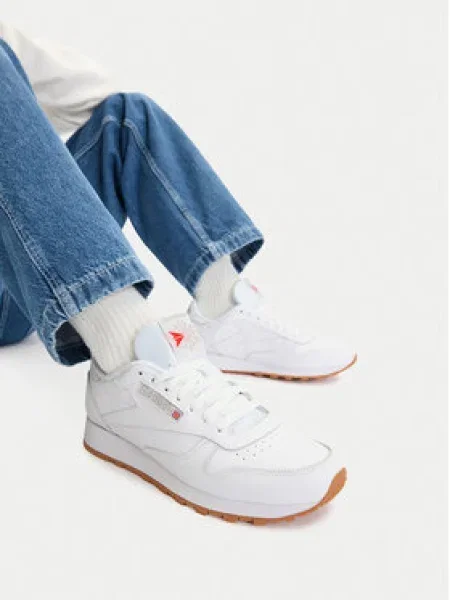 Reebok Sneakersy EO-CLASSIC LEATHER biela