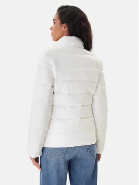 Tommy Jeans Prechodná bunda biela