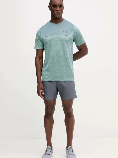 Under Armour Športna kratka majica UA Tech Utility zelena