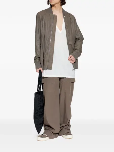 Raišteliu kelnės Rick Owens Drkshdw ruda