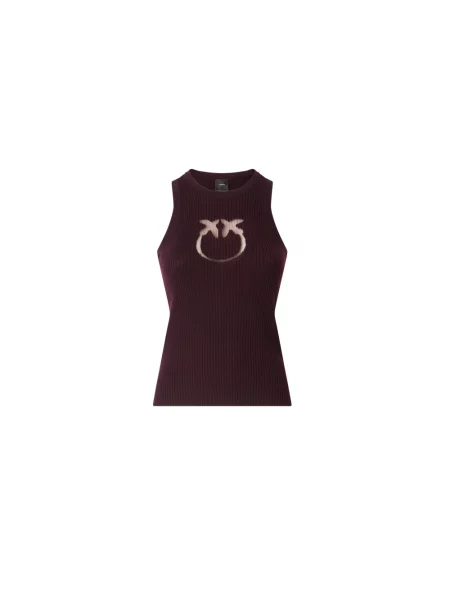 Top Pinko fioletowy