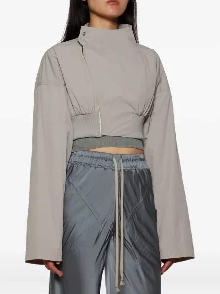 Decupat geacă bomber Rick Owens gri