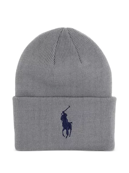 Kepurė Polo Ralph Lauren pilka