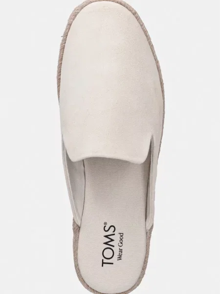Замшевые шлепанцы Toms