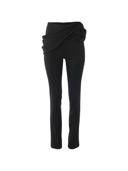 Pantaloni Carolina Herrera skinny fit negru