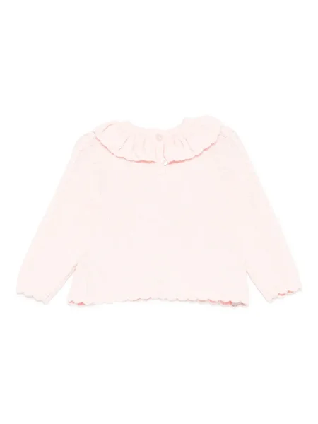 Sweter dziecięcy Louise Misha różowy