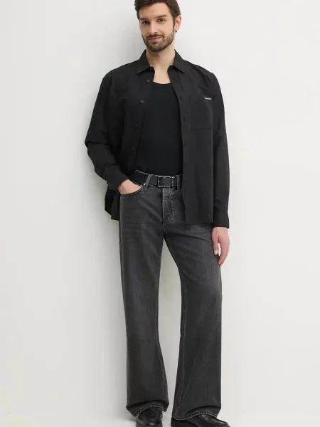 Calvin Klein Jeans jeansy czarne
