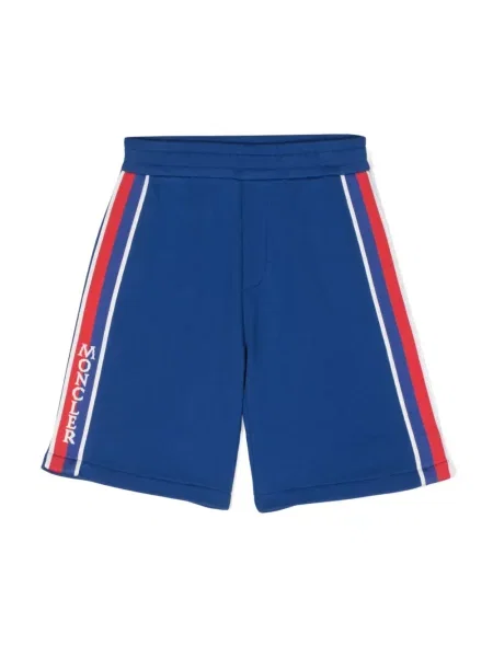 Szorty dziecięce Moncler Enfant niebieskie