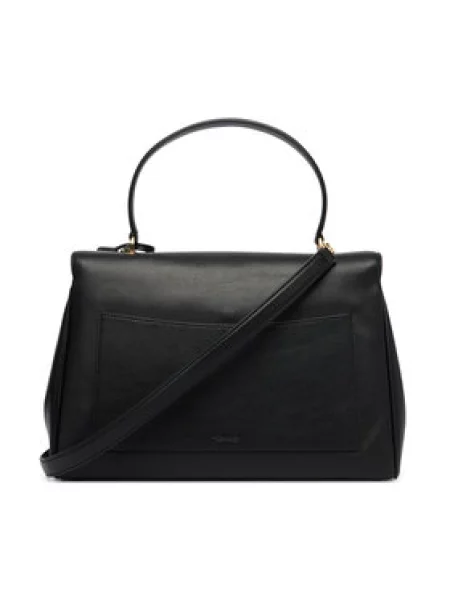 LAUREN RALPH LAUREN Ročna torba črna