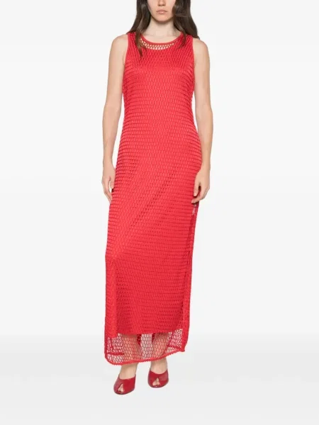 Rochie maxi Jijil fără mâneci roșu