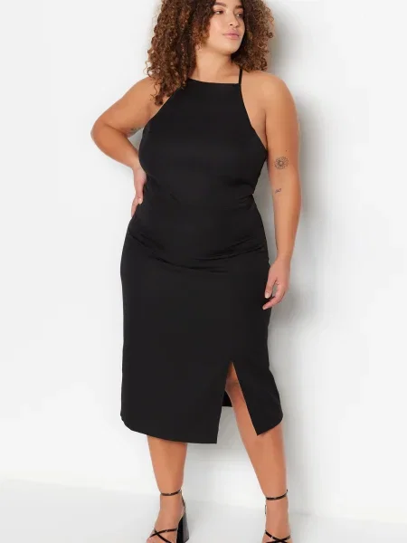 Rochie midi Trendyol negru