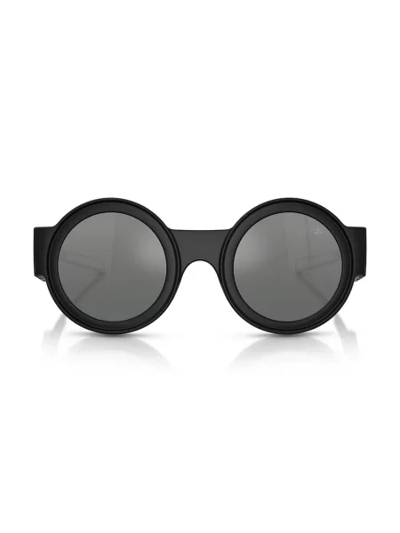 Moncler ochelari de soare rotunzi MODUS negru