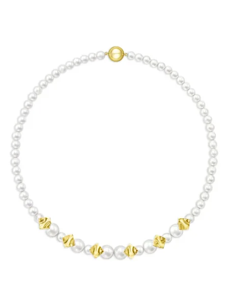 Colier Tasaki alb